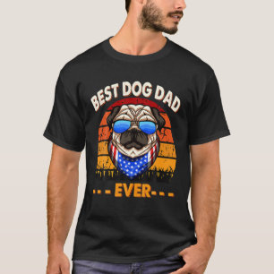 Der beste Hund Vater je Funny Dog Daddy Lover Vate T-Shirt