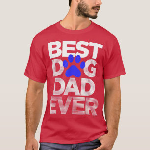 Der beste Hund-Vater je Vatertag T-Shirt