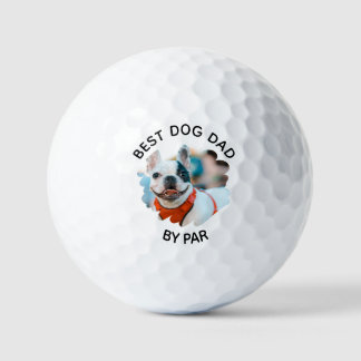 Der beste Hund-Vater nach Par Custom Hund Foto Vat Golfball