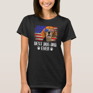 Der beste Hunde-Vater je Beagle-Hundetag T-Shirt