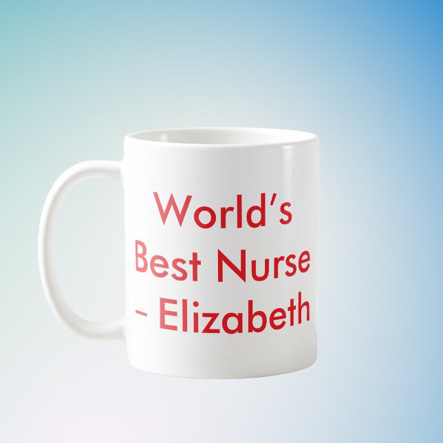 Der beste Individuelle Name der Welt Kaffeetasse (Von Creator hochgeladen)