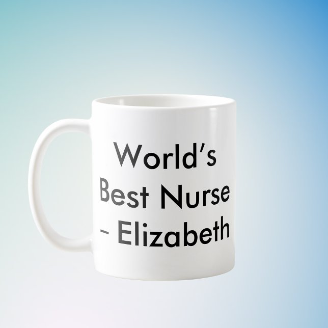 Der beste Individuelle Name der Welt Kaffeetasse (Von Creator hochgeladen)