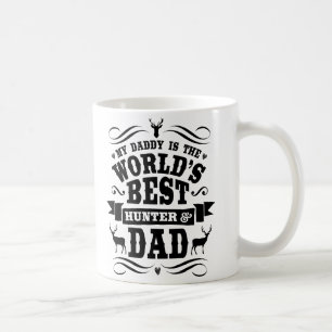 Der beste Jäger u. der Vater meine Vati-Welt Tasse