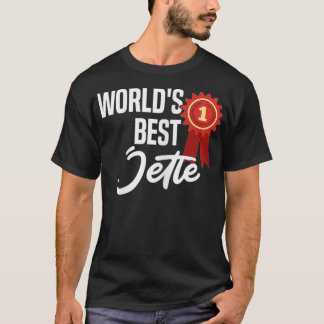 Der beste Jette-Name der Welt Personalisiert T-Shirt