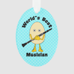 Der beste Klarinettenmusiker der Welt Ornament