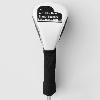 Der beste Klavierlehrer der Grand Piano World Golf Headcover