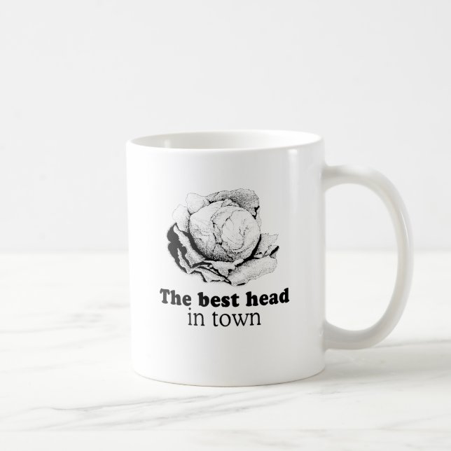 DER BESTE KOPF IN DER STADT KAFFEETASSE (Rechts)