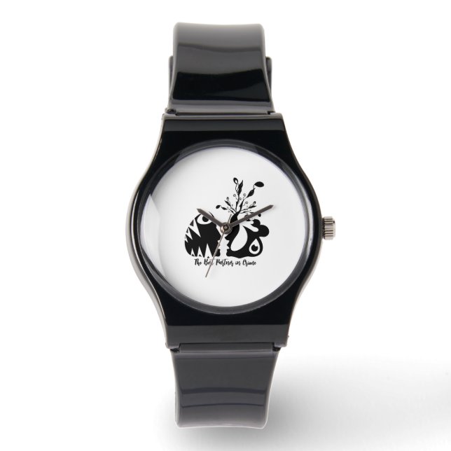 der beste Kriminalitätspartner Armbanduhr (Vorderseite)
