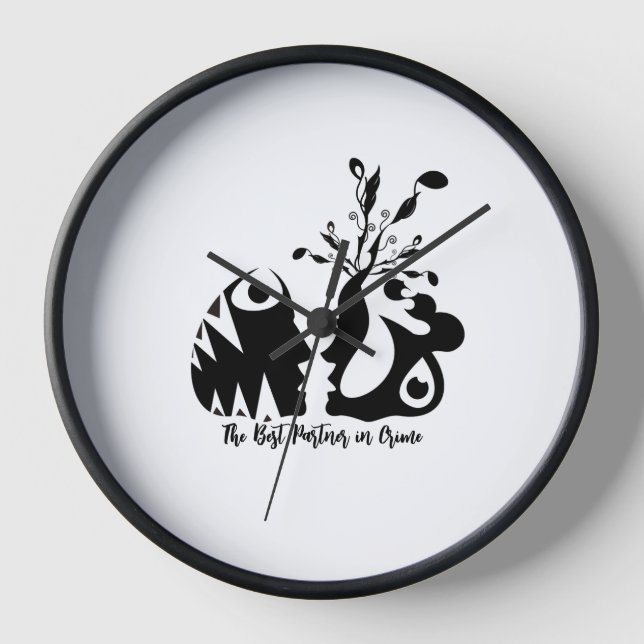 der beste Kriminalitätspartner Uhr (Vorderseite)