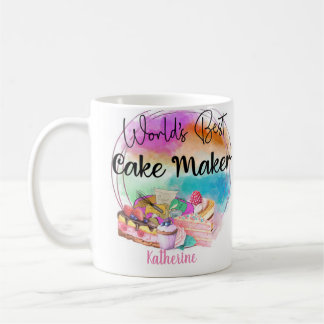 Der beste Kuchenmacher der Welt Kaffeetasse