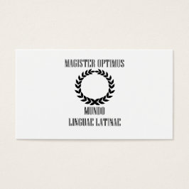 Der Beste Lateinlehrer der Welt (männlich)