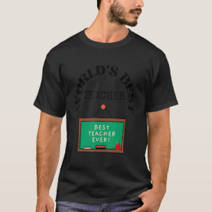 Der beste Lehrer der Welt, Geschenk für Lehrer T-Shirt