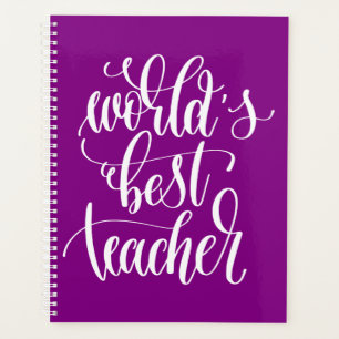 Der beste Lehrer der Welt Planer