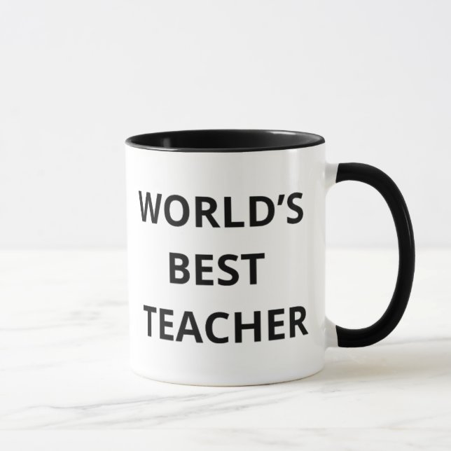DER BESTE LEHRER DER WELT TASSE (Rechts)