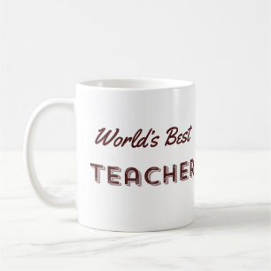Der beste Lehrer der Welt Tasse