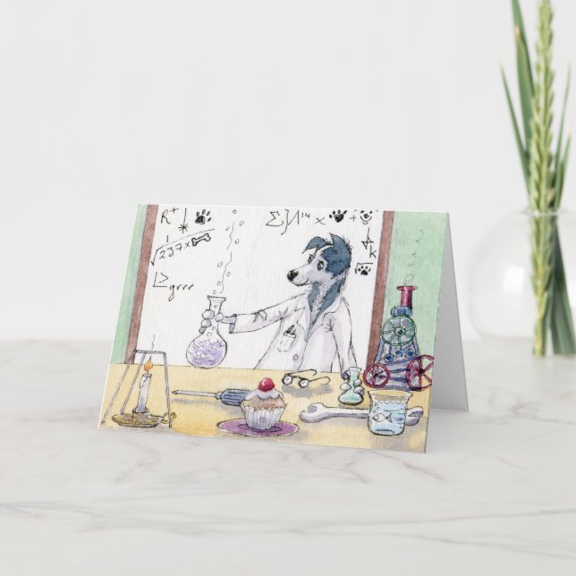 Der beste Lehrer für Wissenschaft - Danke (Vorderseite)