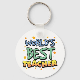 Der beste Lehrer-Schlüsselanhänger der Welt Schlüsselanhänger