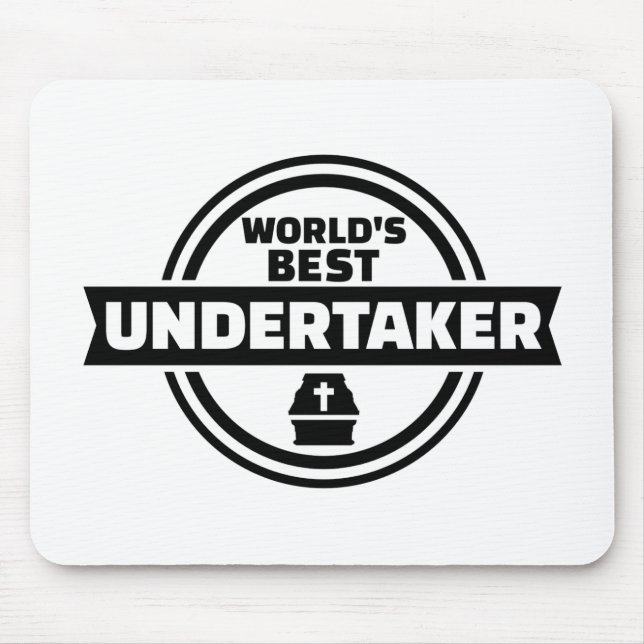 Der beste Leichenbestatter der Welt Mousepad (Vorne)