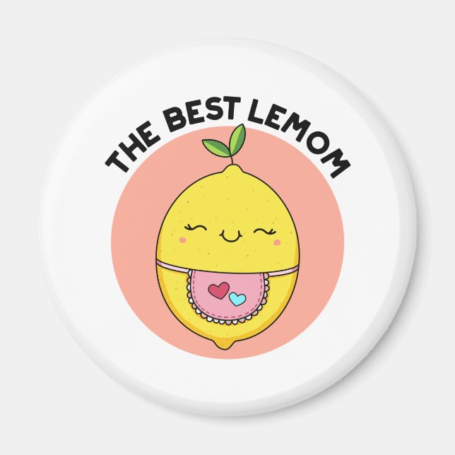 Der beste Lemom Funny Lemon Pub Magnet (Vorne)