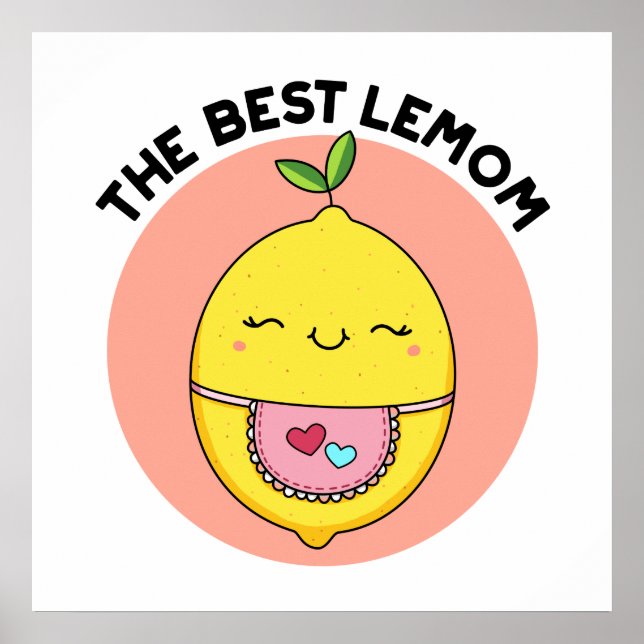 Der beste Lemom Funny Lemon Pub Poster (Vorne)