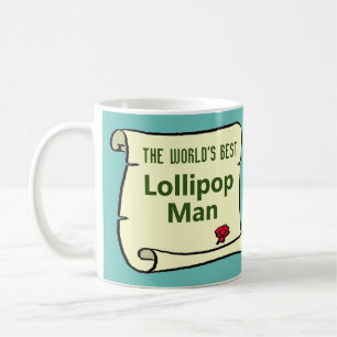 Der beste Lollipop-Mann der Welt. Kaffeetasse