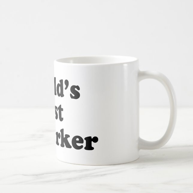 Der beste Mitarbeiter der Welt Tasse (Rechts)