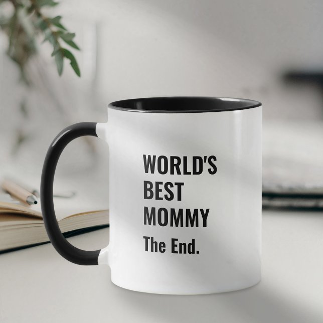 Der beste Mommy-Kaffee der Welt Tasse (Von Creator hochgeladen)