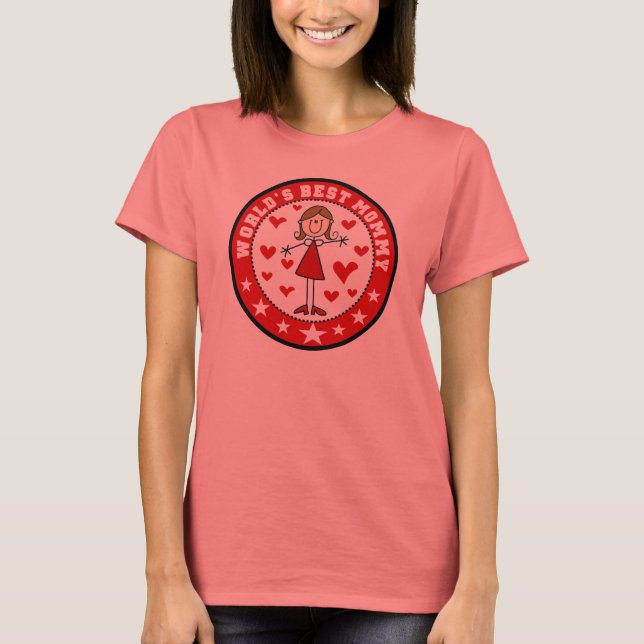 Der beste Mommy-T - Shirt der Welt (Vorderseite)