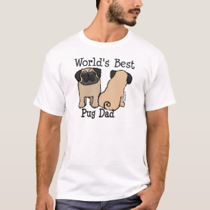 Der beste Mops-Vater der Welt T-Shirt