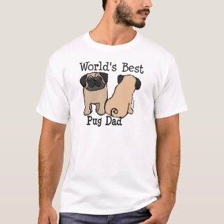 Der beste Mops-Vater der Welt T-Shirt
