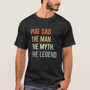 Der beste Mops Vater gibt Hunde Tierfreunde Niedli T-Shirt