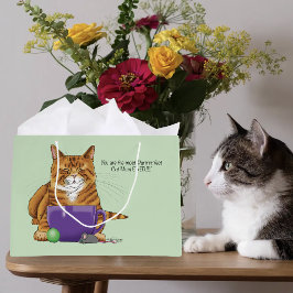 Der beste Muttertag der Katze Große Geschenktüte