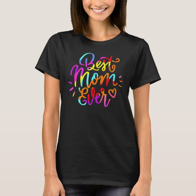 Der beste Muttertag für meine Mutter T-Shirt (Vorderseite)