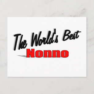 Der beste Nonno der Welt Postkarte