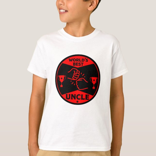 Der beste Onkel der Welt T-Shirt (Vorderseite)