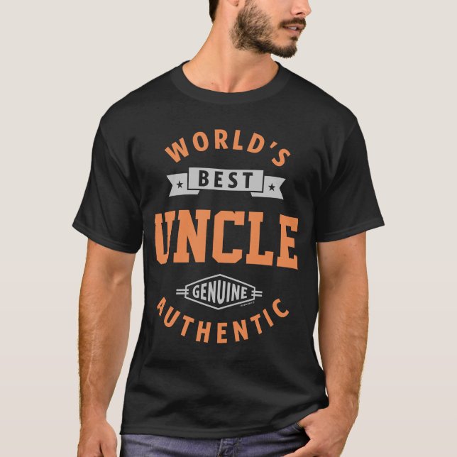 Der beste Onkel der Welt T-Shirt (Vorderseite)
