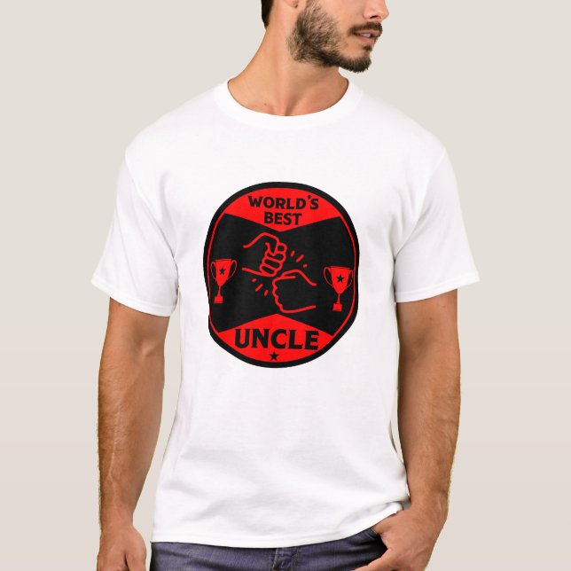 Der beste Onkel der Welt T-Shirt (Vorderseite)