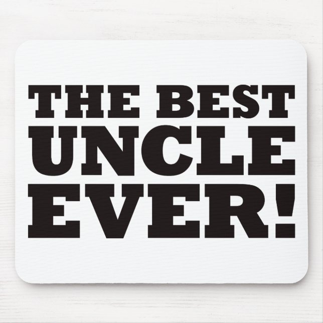 Der beste Onkel Ever Mousepad (Vorne)