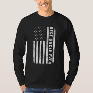 Der beste Onkel je Vintager Tag des amerikanischen T-Shirt