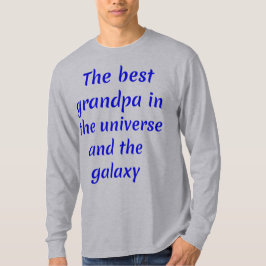 Der beste Opa im Universum und der Galaxie T-Shirt