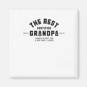 Der beste Opa. Immer bereit für einen Schluck und  Magnet