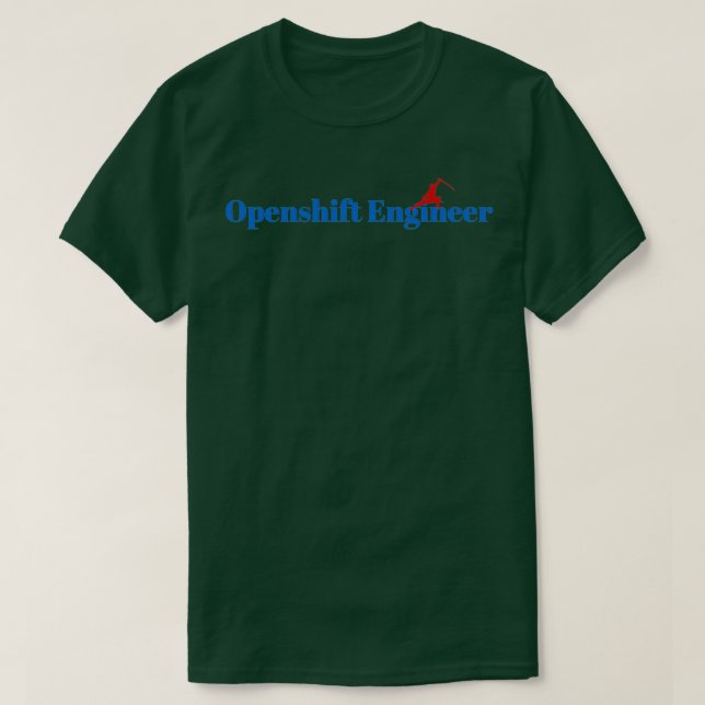 Der beste Openshift-Engineer Ninja T-Shirt (Design vorne)