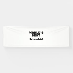 Der beste Optometriker der Welt Banner