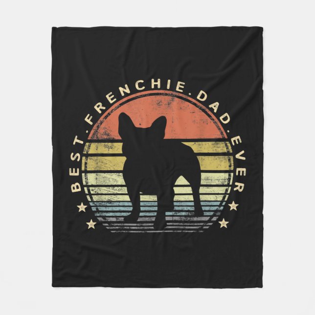Der beste Papa aller Zeiten | Papa, französischer  Fleecedecke (Vorderseite)