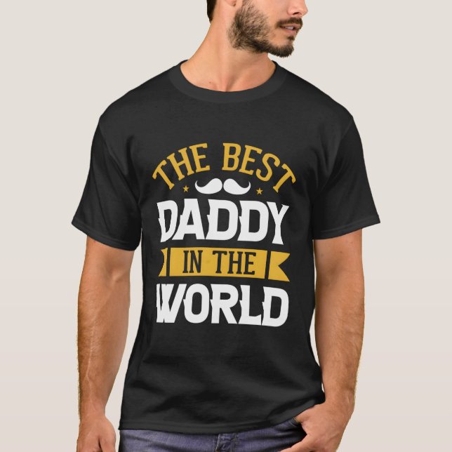 Der beste Papa am Weltvatertag 20 T-Shirt (Vorderseite)
