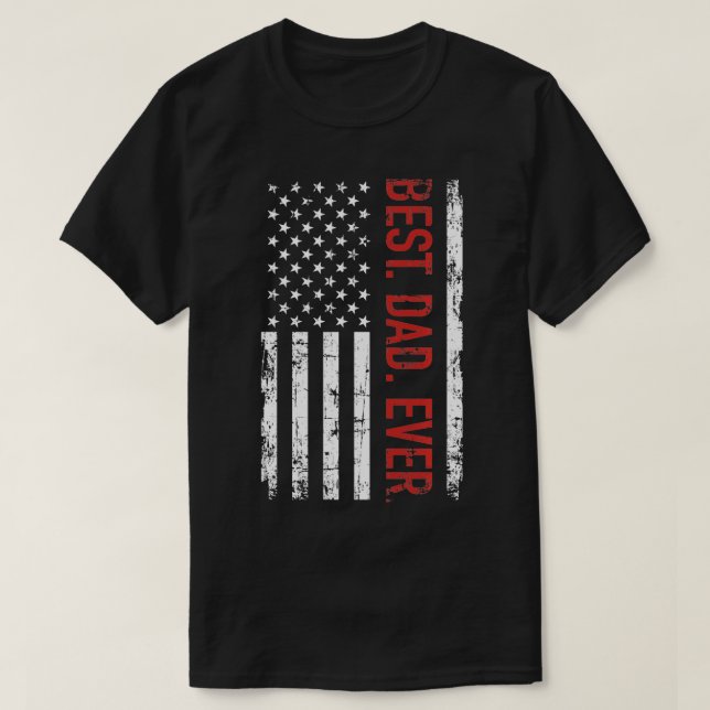 Der beste Papa der Geschichte in den USA für den T T-Shirt (Design vorne)