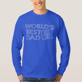 Der beste Papa der Welt 2025 T-Shirt