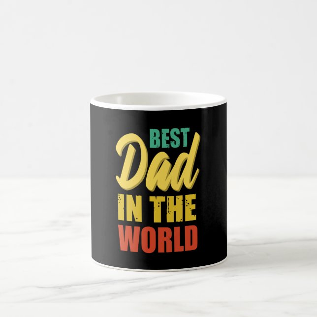 Der beste Papa der Welt - der Bestste Papa Kaffeetasse (Mittel)