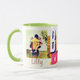 Der beste Papa der Welt, farbenfrohe Tasse