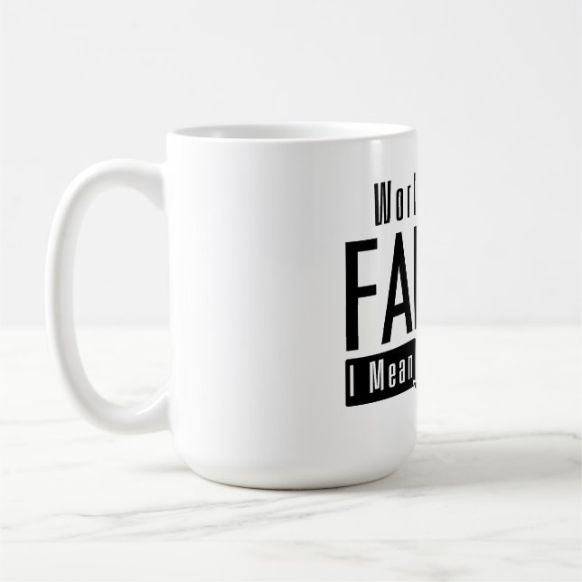 Der beste Papa der Welt - Geschenke, Zitate und Fe Kaffeetasse (Links)